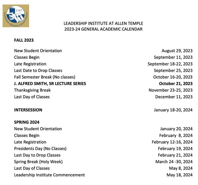 2022 23 general academic calendar