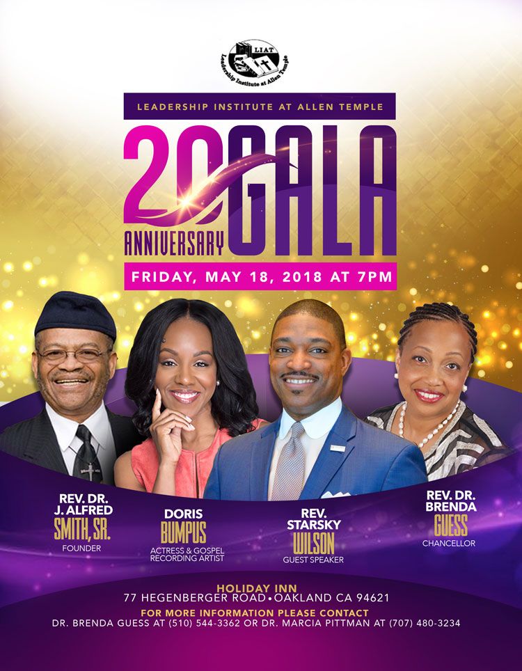 LIAT 20th Anniversary Gala: May 18, 2018 7pm